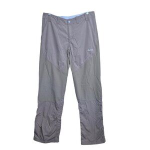 Sherpa Adventure Gear Womens Pants Size 8 Brown Hiking Utility Outdoor Nylon